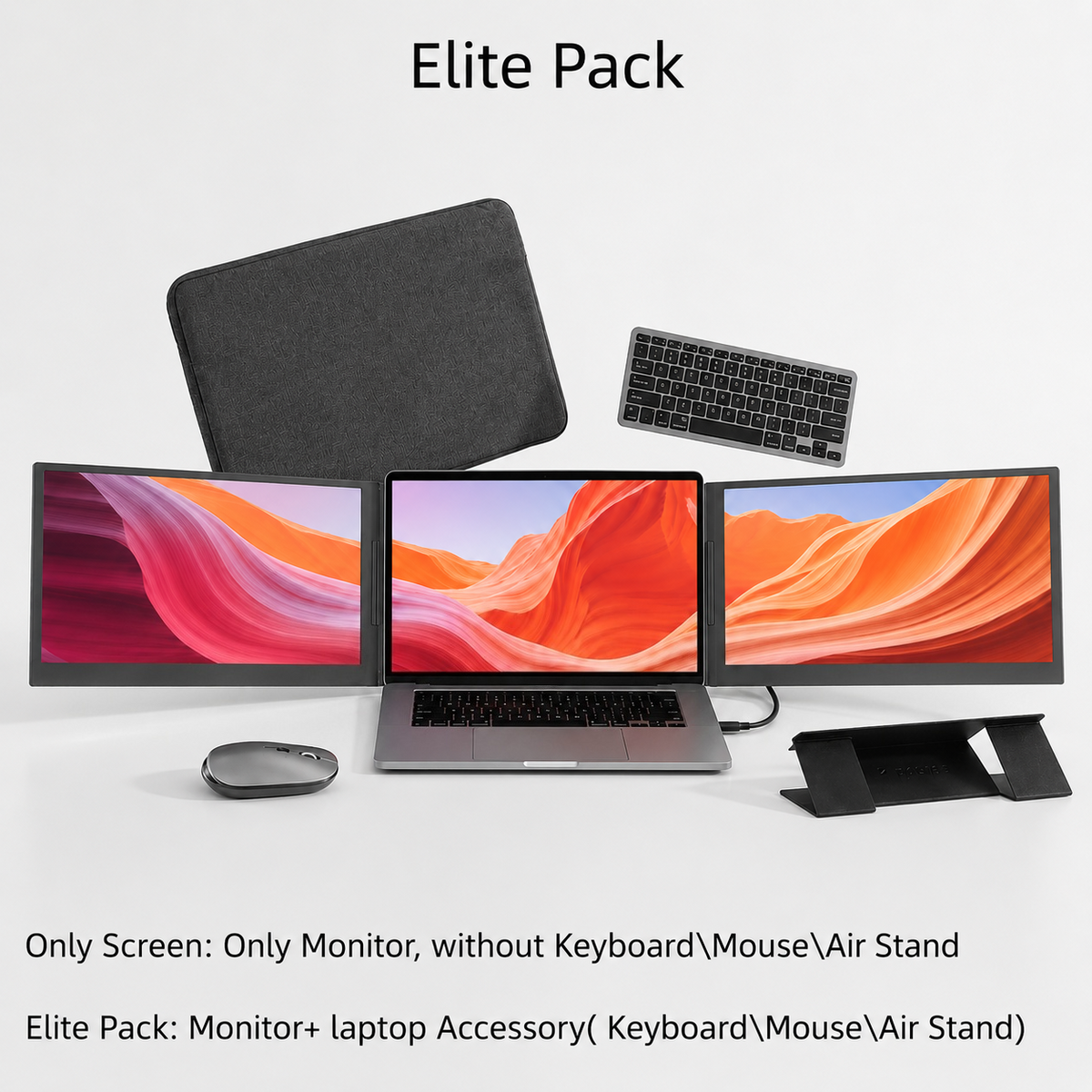 Flexpire Tri-screen Pro 16″ Laptop Screen Extender